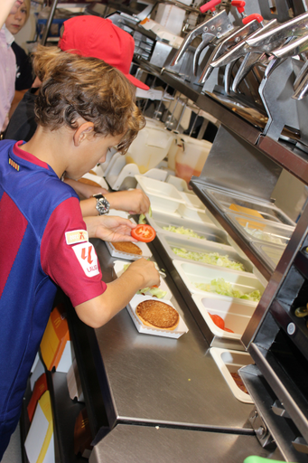 Küchenrundgang McDonald's
